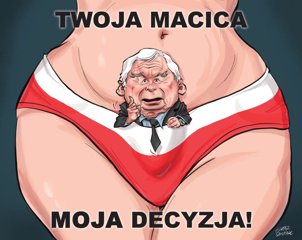 Kaczyński w majtkach